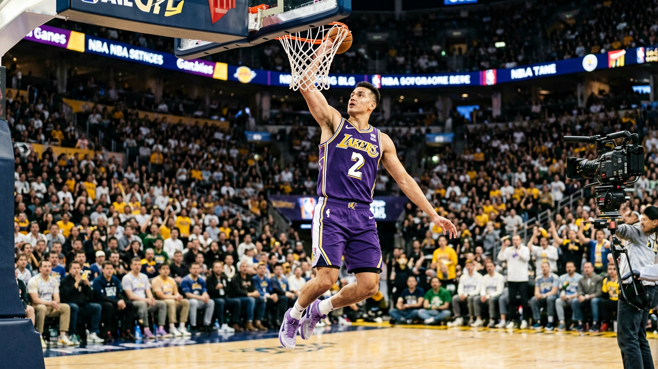 NBA球星扣篮瞬间